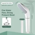 Handheld Booster Shower Head Set with Filter 1.5M Hose ABS Bathroom Fixture New - Snake-Head Shower Head with 1.5m Hose