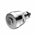 Kitchen faucet aerator short style splash proof filter nozzle with shower mode - 2-Gear Short Model / Silver