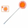 Sunflower extensible dusting brush with microfiber head and 155cm pole for home cleaning. - Sunflower Mop (155cm 3-Section Pole) with 1 Original Replacement Cloth Cover