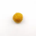 1.5cm Mohair Winding Ball Candy Color Earring Accessories DIY Handmade Home Decor - Yellow