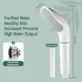 Soffione doccia portatile pressurizzato con filtro, doccetta risparmio acqua bagno. - Soffione doccia a testa di serpente con supporto
