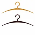 Plastic wide shoulder clothes hangers non-slip seamless suit coat hangers home closet storage - Set of 6 / Combination Set