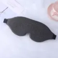 Mascarilla de sueño con contorno 3D para noche cómoda, antifaz transpirable y sombreado. - Gris Jaspeado