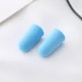 Soft foam earplugs for sleeping and noise reduction. Comfortable slow rebound blue earplugs. - OPP Bag / Sky Blue