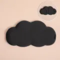 Disfraz de Ojos para Dormir 3D Nube Oscurecimiento Espuma Memoria Transpirable Viaje Descanso - Negro