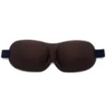 mascara de dormir 3d contorneada comoda suave antifaz para ojos opaco para viaje hogar - Café