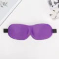 Mascarilla de dormir 3d morada para viajes, antifaz de sombreado cómodo para hombres y mujeres. - Púrpura