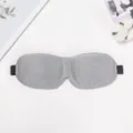 Comfortable Grey 3D Contoured Sleep Eye Mask for Travel Rest Breathable Shading Blindfold - Gray