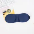 3D konturierte Schlafmaske atmungsaktiv leicht verdunkelnde Augenmaske fuer bequemen Schlaf - Nur Maske / Marineblau