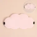 Pink 3D cloud sleep mask memory foam blackout breathable eye shade for sleeping and relaxing - Pink