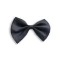 Klassische schwarze Stoff Fliege Haustier Halsband Zubehör, elegantes Design für Hunde Katzen. - Schwarz