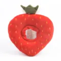 Cute Strawberry Pet Elizabethan Collar Soft Cat Dog Recovery Cone Anti Licking Red Variant - Size S (Max Head Circumference 20cm) / Strawberry