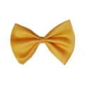 Gelbe Satin Haustier Fliege, stilvolles Halsband Zubehör für kleine Hunde und Katzen. - Goldgelb