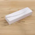 Scatola di carta bianca lunga per imballaggio prodotti da forno biscotti cioccolato contenitore - Confezione da 10-499 Pezzi / Bianco