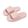 Pink thick cushion slide sandals for women, soft anti-slip house slippers for summer wear. - 36-37 / Pink