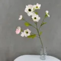 Künstliche Anemonen Blume Detailaufnahme, perfekt für Heimdekoration, Blumengesteck. - Hellrosa