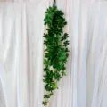 Artificial hanging plant vine fake green leaves wall decor for home decoration room interior - Verdant