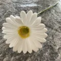 Single branch PU gerbera daisy artificial flower for home decor wedding floral arrangement. - No. 1