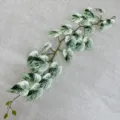 1.2m Artificial Variegated Vine Plant Wall Ceiling Air Conditioning Pipe Decor SKU View - Monstera Leaf Vine, White Green