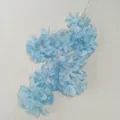 Kunstmatig lichtblauw kersenbloesemtak nepbloemen voor bruiloft boog plafond huisdecoratie. - Gewoon Blauw