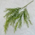 Artificial green plant simulation cedar branch foliage leaf home floral decoration display decor - Green