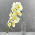 Kunstige Orchidee Phalaenopsis 9 Hoofden Zijden Bloem Huis Woonkamer Decor Bruiloft - 4