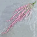 Rosa vid de flor artificial colgante, rama de planta de plástico para decoración de hotel. - Rosa Claro