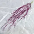 Planta de vid artificial morada flor falsa colgante para boda fiesta hotel decoración - Púrpura