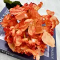 Artificial silk hydrangea flower retro single stem for home interior decoration - Orange