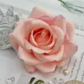 Artificial pink rose flower heads for wedding arch decoration and floral arrangement supplies. - Color 7