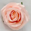 Künstliche Rosenkopf Seidenblumen für DIY Kränze Hotel Dekoration Blumenarrangements - Hellorange