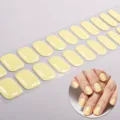 Effenkleurige UV-vrije gel nagelwrap variante, eenvoudig aan te brengen manicure. - BSA-0201