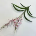 Artificial spider orchid artificial flower branch home decor fake plant wedding floral arrangement - Deep Pink