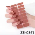 Kit d'autocollants pour ongles a paillettes roses, decores brillants DIY pour femmes. - Style Sequins Roses (ZE-0361) / Faux ongles et lime à ongles