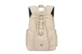 Sac à dos de voyage décontracté en tissu imperméable élégant sac d'école pour loisirs - S / Abricot