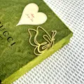 Gold acrylic butterfly cake topper for Mother's Day party celebration and baking decor. - Gold Butterfly