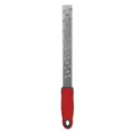Stainless steel kitchen hand zester cheese grater with red handle for lemon and chocolate - Style 3 / Red and Gray Handles