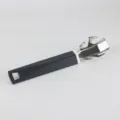 Black handle stainless steel kitchen multi-functional tool, durable cooking gadget. - Dish Gripper Clips