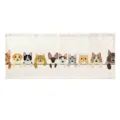 Cute Cartoon Cats Print Velcro Curtain Short Shade Cloth For Kids Room Decor - 100*40cm / Velcro Small Curtain 37
