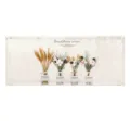 Tendina per porta con fiori secchi stile Ins, tenda oscurante per finestra da cucina. - Tenda piccola con velcro 23