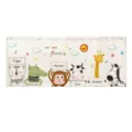 Cartoon animal print short door curtain, cute fabric magic tape decorative window hanging - Small Velcro Curtain 10