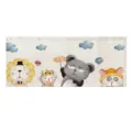 Simpatico tenda per porta con stampa di animali cartoni animati, tenda da camera - Tenda piccola con velcro 27