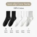 Solid color long cotton socks for men and women, comfortable breathable casual daily wear. - One Size / Long Tube Mixed Color