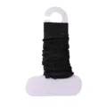 Schwarze Strick-Beinwärmer dünnes Netz japanischer JK-Stil lange Socken Damen Sommer Mode - Einheitsgröße / Schwarz