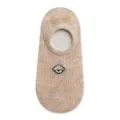 Calcetines cortos de verano para mujer delgados transpirables invisibles con bordado. - Talla única / Rosa Melocotón