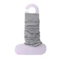 Graue gestrickte Stulpen für Damen, japanischer JK Stil lange Socken, lässige Frühlingsstrümpfe. - Einheitsgröße / Rauchgrau