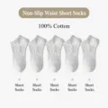 Solid color cotton short ankle socks for men and women, breathable, comfortable grey. - One Size / Grey Ankle Socks