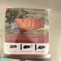 Tienda de tubo de emergencia refugio térmico Mylar impermeable 8x4 pies camping - Tienda de campaña naranja en paquete estándar