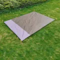 Wasserdichte Outdoor Camping Picknickmatte auf grünem Gras, tragbare Faltmatte Polyester. - 200*210cm / Armeegrün und Grau