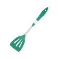 Green silicone slotted spatula non-stick cookware heat resistant kitchen turner tool variant - Slotted Turner / Grass Green